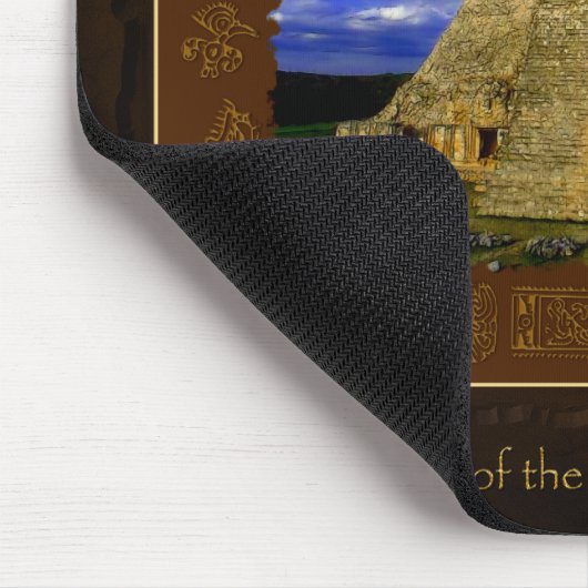 Tempel van het Magische Maya Gift-object Muismat (Hoek)