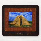 Tempel van het Magische Maya Gift-object Muismat (Voorkant)