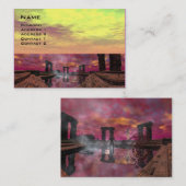 TEMPEL VAN HET WATER VISITEKAARTJE (Voorkant / Achterkant)