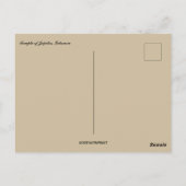 Tempel van Jupiter in Libanon Briefkaart (Achterkant)