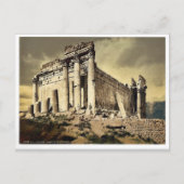 Tempel van Jupiter, leuningkolom, Baalbek, Heilige Briefkaart (Voorkant)