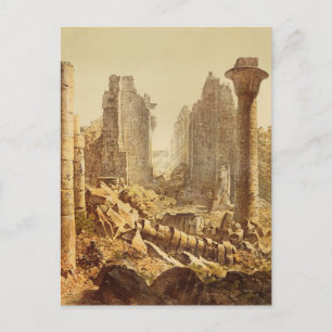 Tempel van Karnak in Egypte Briefkaart