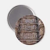 Tempel van Khajuraho, India Magneet (Voorkant / Achterkant)