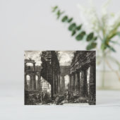 Tempel van Neptunus, Paestum - Giovanni Piranesi Briefkaart (Staand voorkant)