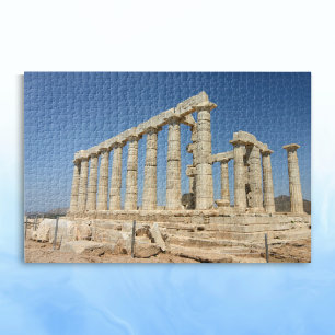 Tempel van Poseidon, Athene Griekenland Legpuzzel