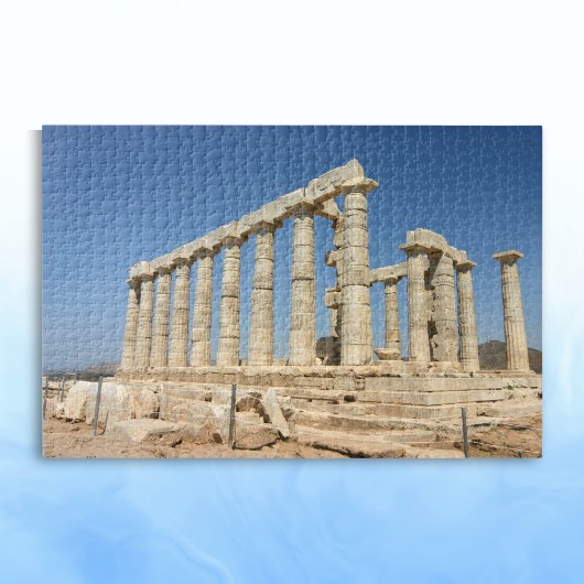 tempel van Poseidon, Griekenland van Athen Legpuzzel