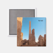 tempel van Ramses II - Karnak - Egypte Magneet (Voorkant / Achterkant)