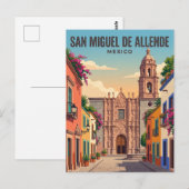 Tempel van San Francisco Mexico Briefkaart (Voorkant / Achterkant)