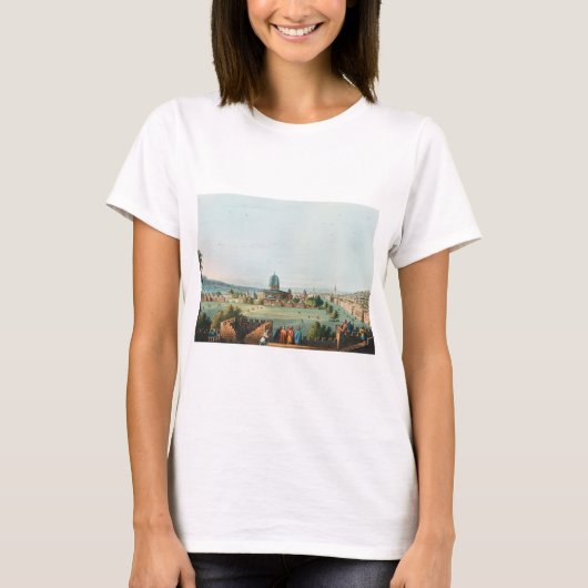 Tempel van Solomon-Uitzichten in de Ottomaanse Dom T-shirt (Voorkant)