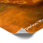 TEMPEL VAN WATER/HYPERION Science Fiction,Sci-Fi Poster (Hoek)