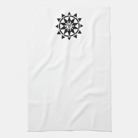 Tempel van Witchcraft Altar Cloth / handdoek (Verticaal)