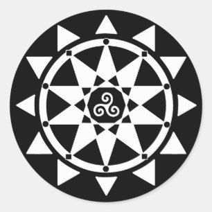 Tempel van Witchcraft sticker