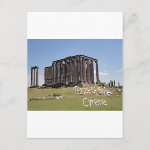 Tempel van Zeus Cyrene Copy.jpg Briefkaart