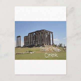 Tempel van Zeus Cyrene Copy.jpg Briefkaart