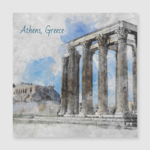 Tempel van Zeus ruïnes Athene Griekenland - Oudgri