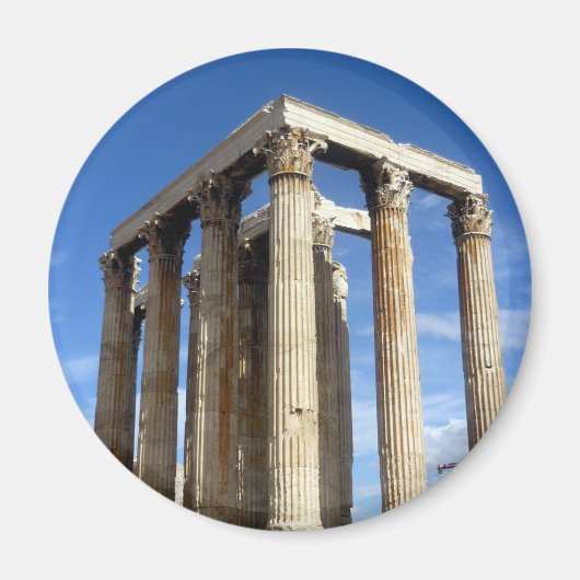 tempel zeus magneet (Voorkant)