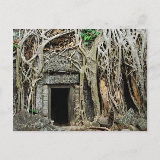 tempelangkor briefkaart (Voorkant)