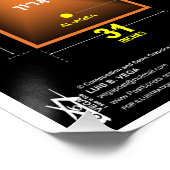 Tempelberg Ark van het Verbond Patroon Perfect Poster (Hoek)