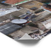 Tempelberg en Rotskoepel Poster (Hoek)