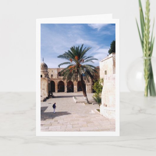 Tempelberg, Jeruzalem Portret Kaart (Voorkant)