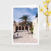 Tempelberg, Jeruzalem Portret Kaart (Gele Bloem)