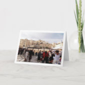 Tempelberg, Oude Stad van Jeruzalem, Israël Kaart (Voorkant)