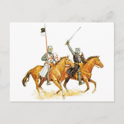 Tempelbrüder Briefkaart (Voorkant)