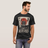 tempeldienst | Militaire Erekunst T-shirt (Voorkant volledig)