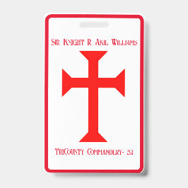 Tempelier Badge