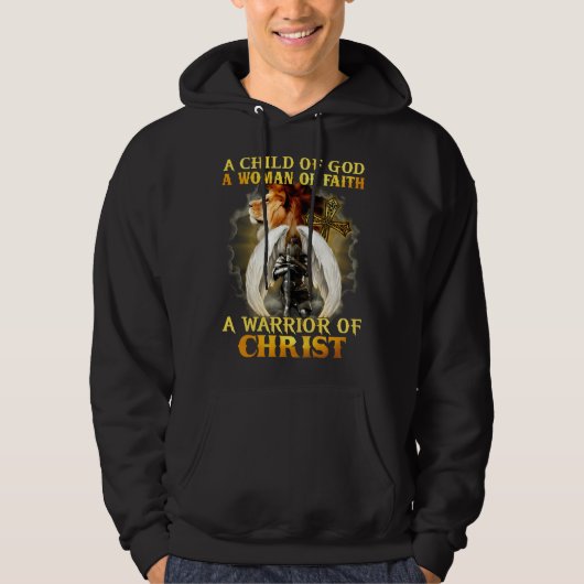Tempelier Christelijke Vrouw Kind Van God Vrouw Hoodie (Voorkant)