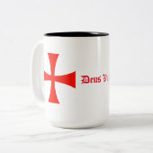 Tempelier Ridder Deus Volt Mok (Voorkant links)