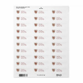 Tempelierkruis, in nood etiket (Full Sheet)