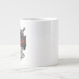 Tempeliers Internationale Crest Jumbo 20oz 2 Grote Koffiekop