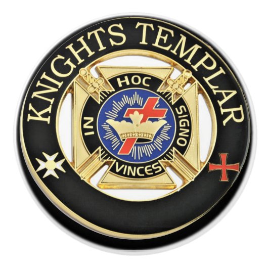 Tempeliers Keramische Knop (Voorkant)