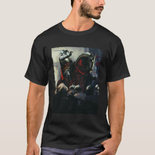 Tempeliers Middeleeuwse Ruiter Ridders T-shirt