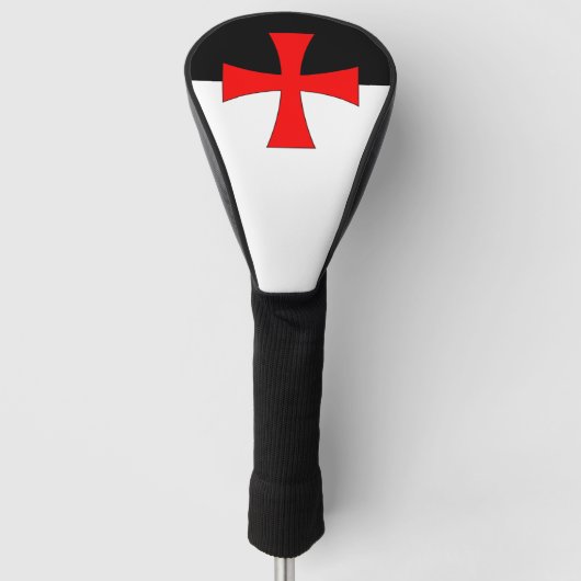 Tempeliers oorlogsvaandel golfheadcover (Voorkant)