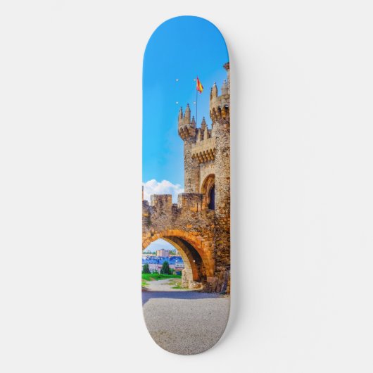 Tempelierskasteel Persoonlijk Skateboard (Voorkant)