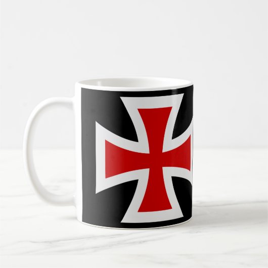 Tempelierskruis Koffiemok (Links)