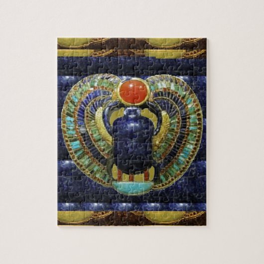  tempelkunst uit Egypte PYRAMIDS Legpuzzel (Verticaal)