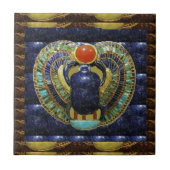  tempelkunst uit Egypte PYRAMIDS Tegeltje (Voorkant)