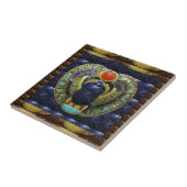 tempelkunst uit Egypte PYRAMIDS Tegeltje (Zijkant)