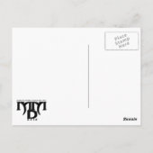 Tempelritter Briefkaart (Achterkant)