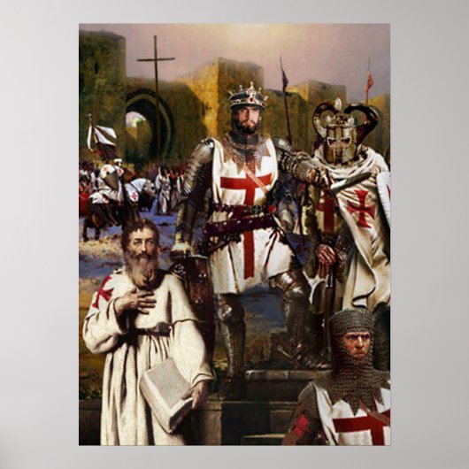 Tempelritter Poster (Voorkant)