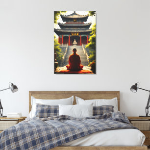 Tempelrust Canvas Afdruk