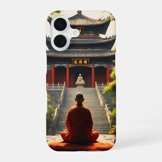 Tempelrust iPhone 16 Hoesje (Achterkant)