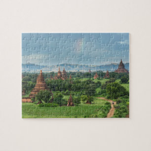 Tempels in Bagan, Myanmar Legpuzzel