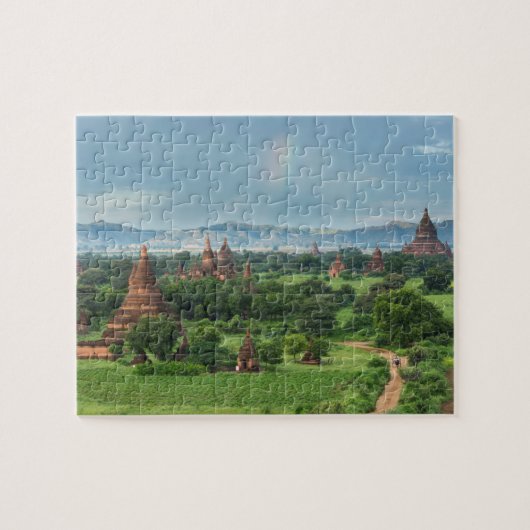 Tempels in Bagan, Myanmar Legpuzzel (Horizontaal)