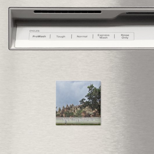 Tempels in Siem Reap, Cambodja Magnet (Insitu (Vaatwasser))