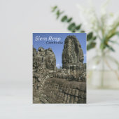 tempels van Angkor in Cambodja Briefkaart (Staand voorkant)
