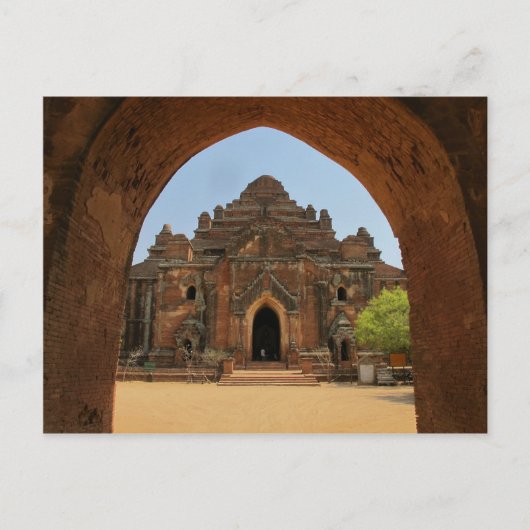 Tempels van Bagan Briefkaart (Voorkant)